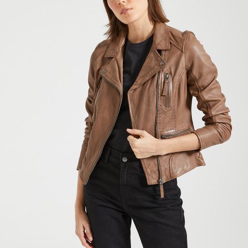 Camera Leather Biker Jacket - OAKWOOD - Modalova