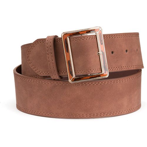 Square Buckle Belt - LA REDOUTE COLLECTIONS - Modalova