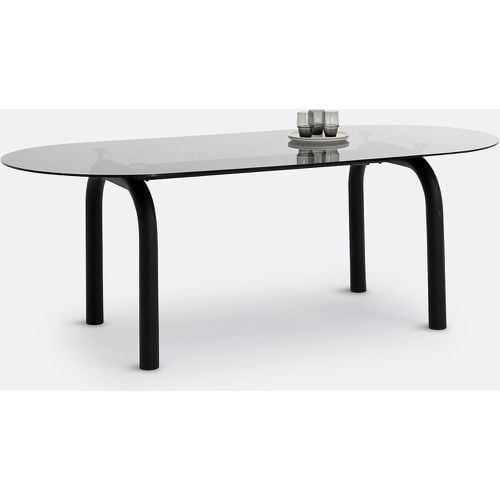 Signatures Polly Smoked Glass and Steel Table - LA REDOUTE INTERIEURS - Modalova