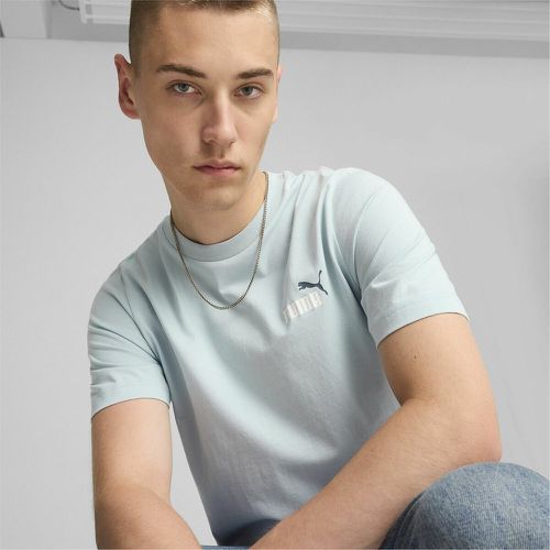 Essential Cotton T-Shirt with Small Logo Print and Short Sleeves - Puma - Modalova