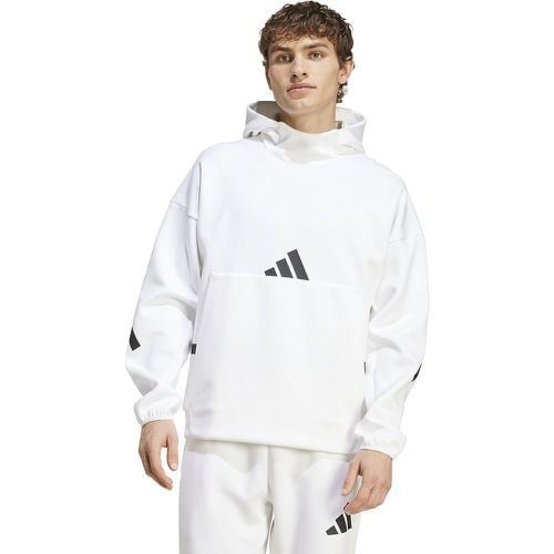 Hoodie with Silicone Logo Badge - ADIDAS SPORTSWEAR - Modalova