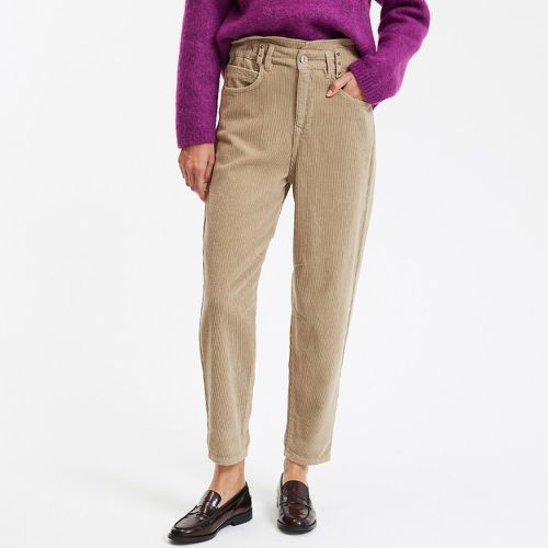 Cotton Corduroy Boyfriend Trousers with High Waist - FREEMAN T. PORTER - Modalova