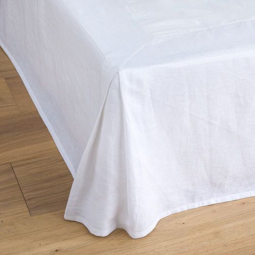 Abella 100% Washed Linen Valance Sheet - LA REDOUTE INTERIEURS - Modalova