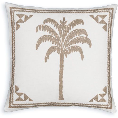 Siwa 45 x 45cm Embroidered Linen & Cotton Cushion Cover - LA REDOUTE INTERIEURS - Modalova