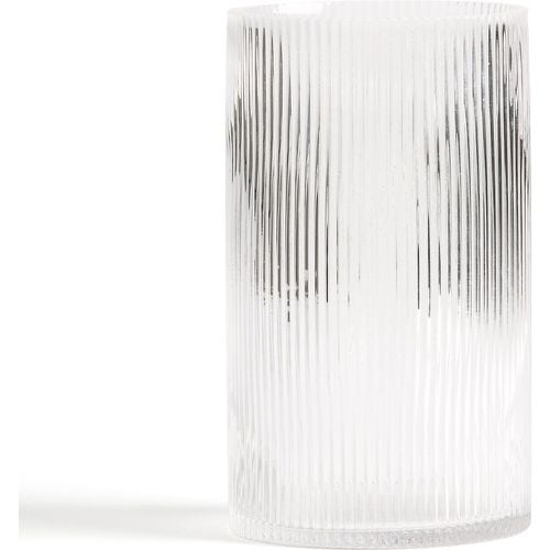 Afa 22.5cm High Straight Grooved Glass Vase - LA REDOUTE INTERIEURS - Modalova