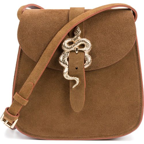 Le Sab Barbier Shoulder Bag in Suede - HERBERT FRERE SOEUR - Modalova