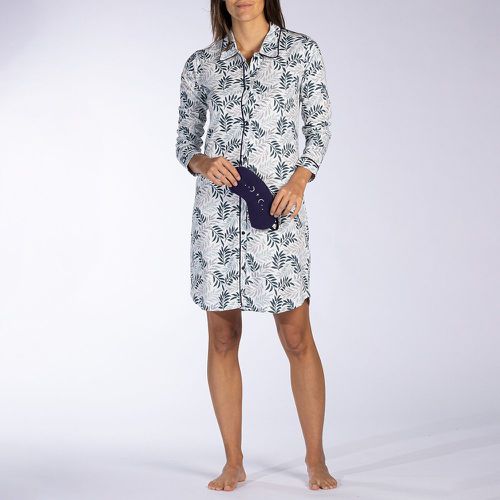 Inha Cotton Nightshirt with Long Sleeves - MELISSA BROWN - Modalova