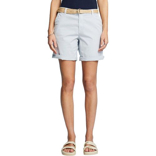 Cotton Mix Chino Shorts - Esprit - Modalova