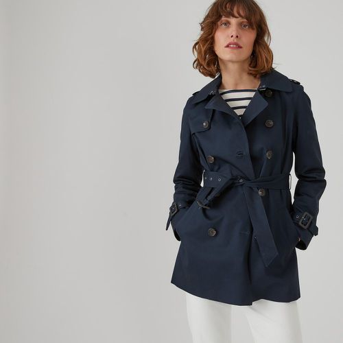 Cotton Mid-Length Trench Coat - LA REDOUTE COLLECTIONS - Modalova