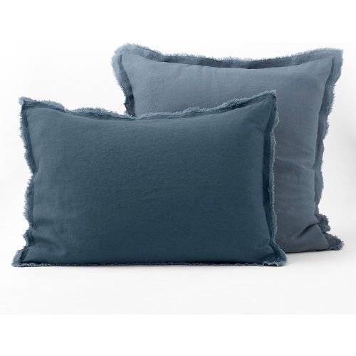 Alhanasia Double Fringe 100% Washed Linen Pillowcase - AM.PM - Modalova