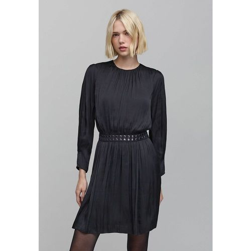 Crew Neck Mini Dress with Long Sleeves - IKKS - Modalova