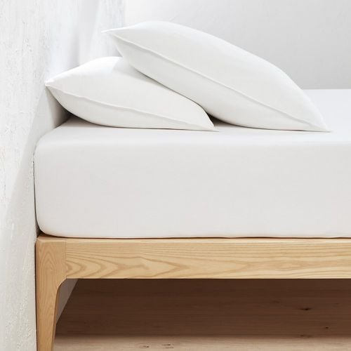 Scenario 35cm High 30% Recycled Cotton Jersey Fitted Sheet - LA REDOUTE INTERIEURS - Modalova