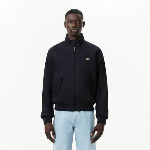 Harrington Jacket in Water-Repellent Cotton Twill - Lacoste - Modalova