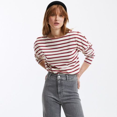 Signatures Aimie Breton Striped T-Shirt in Loose Fit - LA REDOUTE COLLECTIONS - Modalova