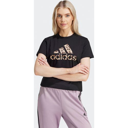 Animal Print Graphic T-Shirt in Cotton - ADIDAS SPORTSWEAR - Modalova