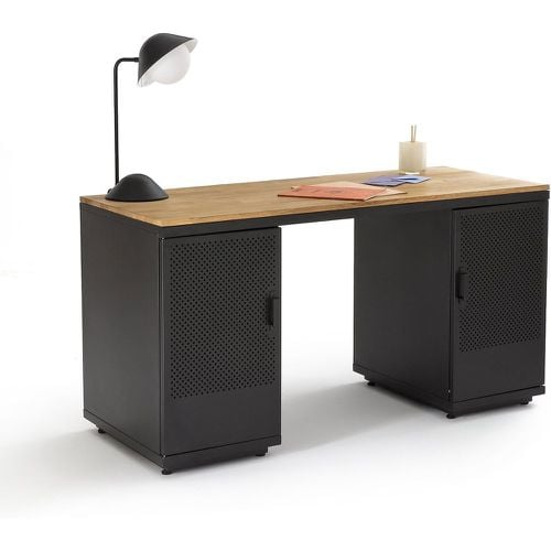 Agama Metal & Oak Desk - LA REDOUTE INTERIEURS - Modalova