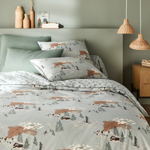 Orvaz Alpine 100% Cotton Percale 200 Thread Count Duvet Cover - LA REDOUTE INTERIEURS - Modalova