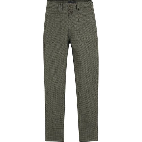 Checked Wide Leg Trousers - FREEMAN T. PORTER - Modalova