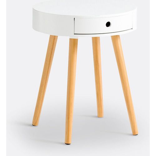 Selisa Round Bedside Table - LA REDOUTE INTERIEURS - Modalova