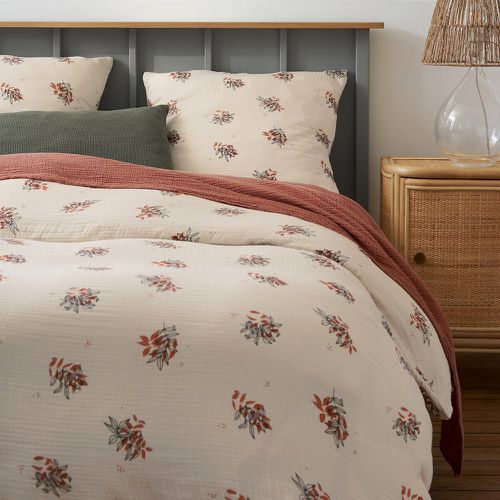 Monceaux Floral 100% Cotton Muslin Duvet Cover - LA REDOUTE INTERIEURS - Modalova