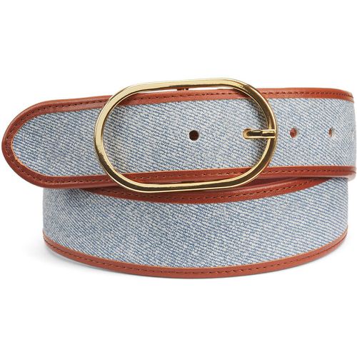 La Paname Jean Gansee Belt in Suede - HERBERT FRERE SOEUR - Modalova