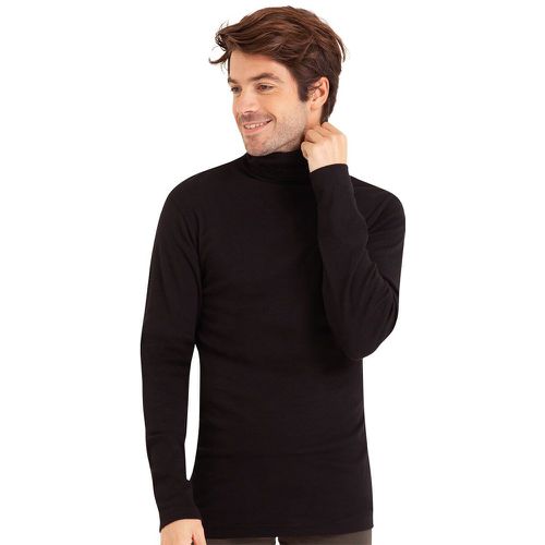 Cotton Turtleneck T-Shirt with Long Sleeves - Eminence - Modalova