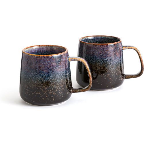 Set of 2 Ozane Reactive Enamel Stoneware Mugs - LA REDOUTE INTERIEURS - Modalova