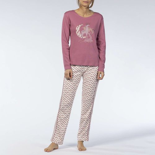 Cotton Long Sleeve Pyjamas - MELISSA BROWN - Modalova