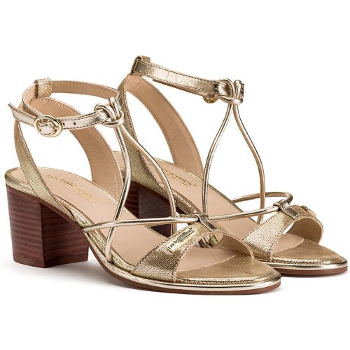 Lilonbuc Leather Heeled Sandals - LES TROPEZIENNES PAR M BELARBI - Modalova