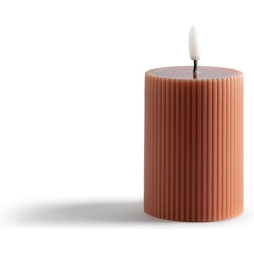 Caspar 13cm High Ribbed Wax LED Candle - LA REDOUTE INTERIEURS - Modalova