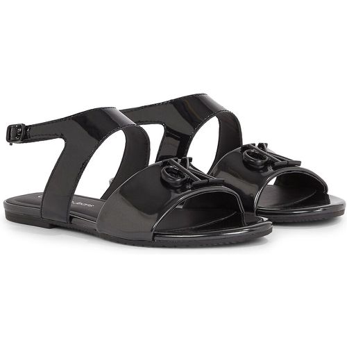 Leather Flat Sandals - Calvin Klein Jeans - Modalova