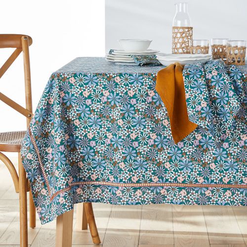 Daisy Floral 100% Washed Cotton Tablecloth - LA REDOUTE INTERIEURS - Modalova