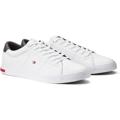 Essential Leather Trainers - Tommy Hilfiger - Modalova