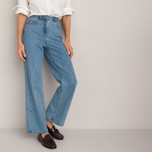Wide Leg Jeans, Mid Rise Length 30.5" - LA REDOUTE COLLECTIONS - Modalova