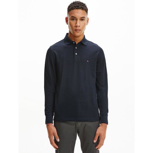 Cotton Polo Shirt in Slim Fit with Long Sleeves - Tommy Hilfiger - Modalova