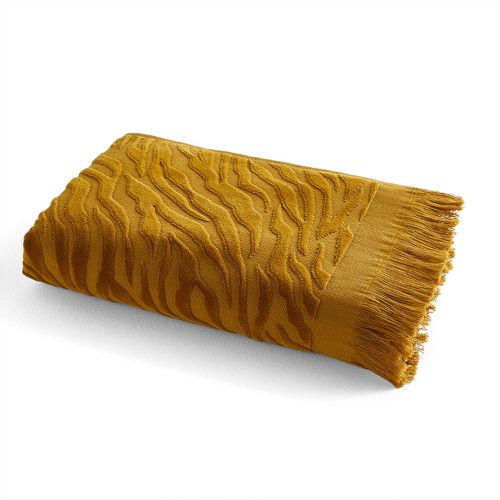 Radja Textured 100% Cotton Velour Bath Towel - LA REDOUTE INTERIEURS - Modalova
