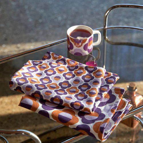 Set of 2 Venti Patterned Cotton Tea Towels - LA REDOUTE INTERIEURS - Modalova
