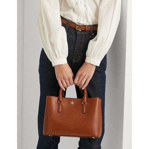 Marcy Leather Handbag - Lauren Ralph Lauren - Modalova
