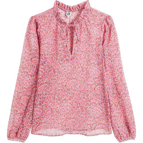 Paisley Print Blouse with Ruffled Collar - LA REDOUTE COLLECTIONS - Modalova