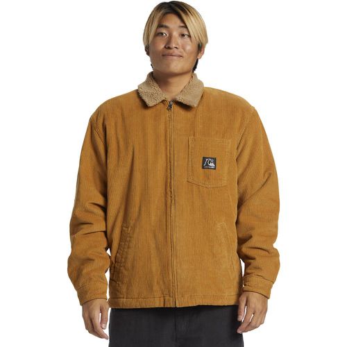 Faux Fur Collar Coat - Quiksilver - Modalova