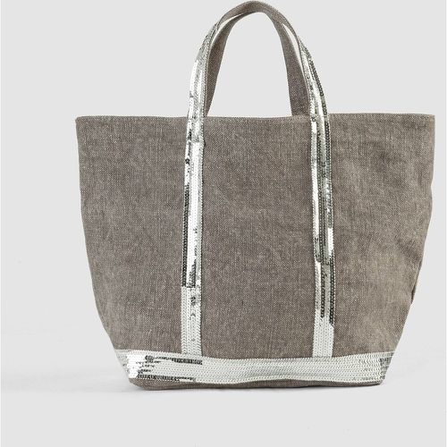 Linen Medium Tote Bag with Sequins - VANESSA BRUNO - Modalova