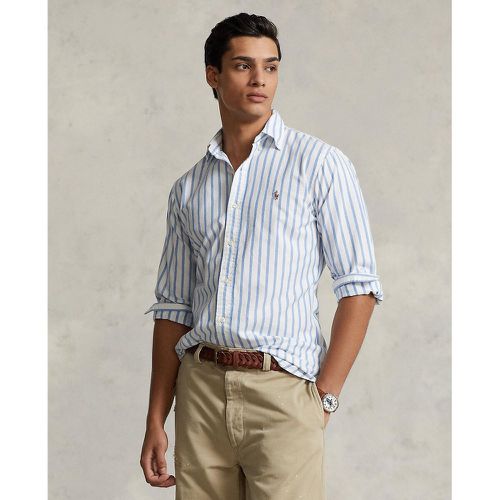 Striped Fitted Oxford Shirt in Cotton - Polo Ralph Lauren - Modalova