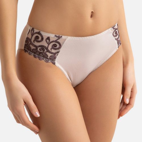 Pack of 2 Lyssa Knickers in Plain/Embroidered Tulle - LA REDOUTE COLLECTIONS - Modalova