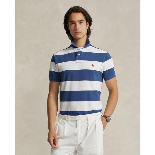 Breton Striped Polo Shirt in Cotton and Slim Custom Fit - Polo Ralph Lauren - Modalova