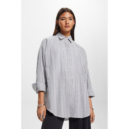 Striped Cotton Shirt - Esprit - Modalova