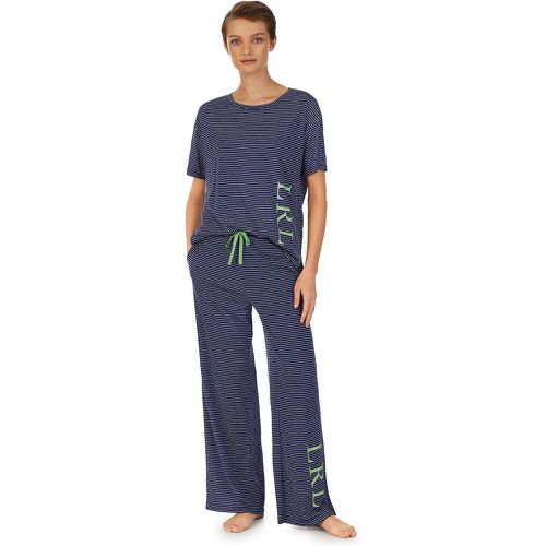 Large Logo Pyjamas with Short Sleeves - Lauren Ralph Lauren - Modalova