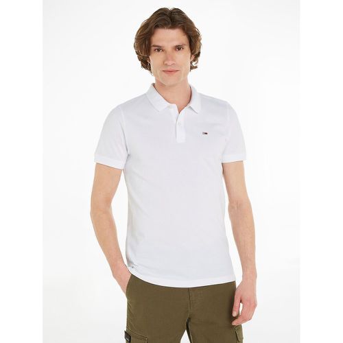 Slim Fit Polo Shirt with Short Sleeves in Cotton - Tommy Jeans - Modalova