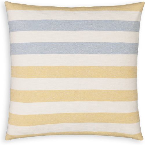 Aldo Multicoloured Striped 100% Cotton Cushion Cover - LA REDOUTE INTERIEURS - Modalova
