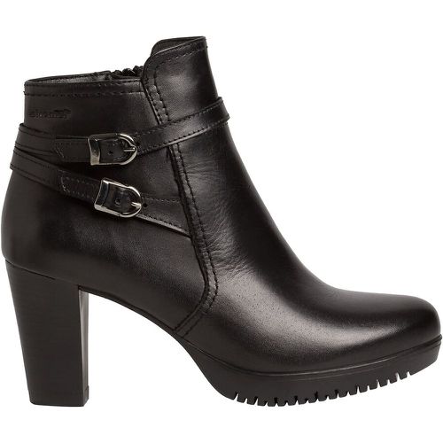 Leather Heeled Ankle Boots - tamaris - Modalova