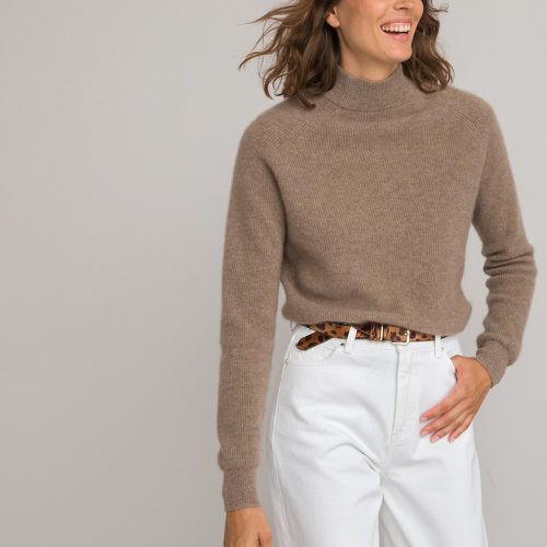 Undyed Cashmere Jumper with Mock Neck - LA REDOUTE COLLECTIONS - Modalova